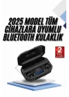 Mey İthalat® Kulaklık Bluetooth 5.2 Kablosuz Kulakiçi Rgb Işıklı Çift Mikrofonlu