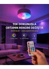 Mey İthalat® Kumanda Destekli Çok Renkli Akıllı LED Ampul Yeni Nesil