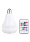 Mey İthalat®  Kumandalı Bluetooth Hoparlör Ampul LD-37