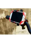 Mey İthalat® Lastik Destekli Standlı Bisiklet Telefon Tutucu