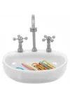 Mey İthalat® Lavabo Şeklinde Ataç Kutusu