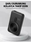 Mey İthalat® LCD Ekranlı Kablosuz Powerbank Type C ve USB Çıkışlı Yeni Nesil
