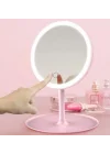 Mey İthalat® Led Işıklı Dokunmatik Makyaj Aynası 3 Kademeli Işık Ayarlı