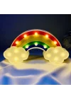 Mey İthalat® Led Işıklı Gökkuşağı Gece Lambası