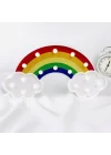 Mey İthalat® Led Işıklı Gökkuşağı Gece Lambası