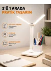 Mey İthalat® LED Işıklı Masa Lambası – Göz Yormayan, Kısılabilir ve Esnek Başlıklı Yeni Nesil