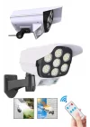 Mey İthalat® LED Lamba-Güneş Paneli Destekli Uzaktan Kumandalı Solar LED Lamba