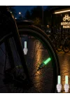 Mey İthalat® LED Sibop Lambası Bisiklet Motor Araba Jant Işığı 2li Set