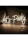 Mey İthalat® Lets Party Neon Led Tabela