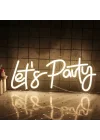 Mey İthalat® Lets Party Neon Led Tabela