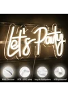 Mey İthalat® Lets Party Neon Led Tabela