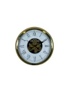 Mey İthalat® Luxury Gold 60 Cm Çarklı Duvar Saati