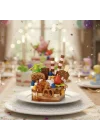 Mey İthalat® LZ-8642 ÇİKOLATALI PASTA 160 PARÇA BLOCK OYUNCAK-MİNİ POŞET