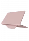Mey İthalat®   Macbook Air 15 2024 Macbook Deri Kapak - Pembe