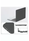 Mey İthalat®   Macbook Air 15 2024 Macbook Deri Kapak - Siyah