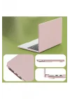 Mey İthalat®   Macbook Pro 14 2021 Macbook Deri Kapak - Pembe