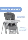 Mey İthalat® Mama Sandalyesi Dark Grey