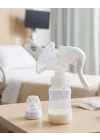 Mey İthalat® Manuel Süt Sağma Pompası Masaj Modlu Hafif Tasarımlı 180 ML