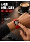 Mey İthalat® Manyetik Şarjlı Akıllı Saat iOS Android Uyumlu Yeni Nesil