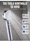 Mey İthalat® Masaj ve Yağmur Modlu Su Tasarruflu Duş Başlığı