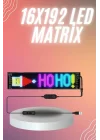 Mey İthalat® Matrix Led Cama Yapışan Telefon Kontrollü Panel Dijital Ekran Kumandalı