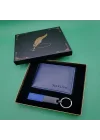 Mey İthalat® Mavi Cüzdan Anahtarlık Set