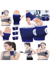 Mey İthalat® MAVİ SPORCU BANDAJ EL BİLEKLİĞİ