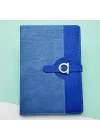 Mey İthalat®  Mavi Termo Deri Defter