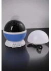 Mey İthalat® Mavi ve Mor Işıklı Projeksiyon Lambası