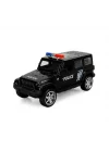 Mey İthalat®  Maxx Wheels Işıklı Polis Jeep Model Arabalar 12 cm