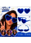 Mey İthalat® Mega Boy Mavi Kalp Parti Gözlüğü