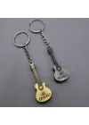 Mey İthalat® Metal Gitar Anahtarlık
