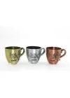 Mey İthalat® Metal İstanbul Yöresel Bardak