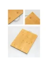 Mey İthalat® Metal Saplı Bambu Kesim Panosu