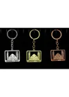 Mey İthalat® Metal Sultanahmet Anahtarlık Kare