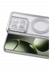 Mey İthalat®   Mi 14T Pro Joke Simli Magneticsafe Kılıf - Gümüş