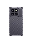 Mey İthalat®   Mi 14T Pro Kılıf Auto Focus Karbon Kapak - Lacivert