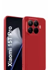 Mey İthalat®   Mi 15T Pro First Silikon - Kırmızı