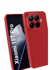 Mey İthalat®   Mi 15T Pro First Silikon - Kırmızı