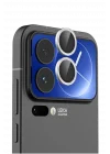 Mey İthalat®   Mi 17 Pro Max Raze Metal Kamera Lens - Gümüş