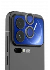 Mey İthalat®   Mi 17 Pro Max Raze Metal Kamera Lens - Siyah