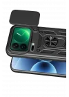 Mey İthalat®   Mi 17 Pro Pars Lens Yüzüklü Silikon - Siyah