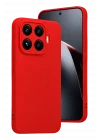 Mey İthalat®   Mi 17T Nano içi Kadife Silikon - Kırmızı