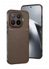 Mey İthalat®   Mi 17T Pro Auto Focus Karbon Kapak - Kahverengi