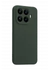 Mey İthalat®   Mi 17T Pro Nano içi Kadife Silikon - Koyu Yeşil