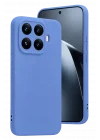 Mey İthalat®   Mi 17T Pro Nano içi Kadife Silikon - Mavi