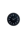 Mey İthalat® Midnight Black 40 Cm Metal Duvar Saati