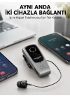 Mey İthalat® Mikrofonlu ve Ses Kontrollü Kablosuz Kulak İçi Kulaklık