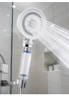 Mey İthalat® Mineral Taşlı Filtreli Duş Başlığı Güçlü Su Basınçlı Banyo Başlığı