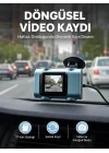 Mey İthalat® Mini Araç İçi Kamera Sürekli Kayıt Geniş Açılı Yeni Nesil